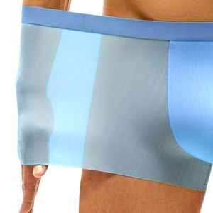 Sexy Men's Ice Silk Breathable Comfortable Boxer Briefs Underwear